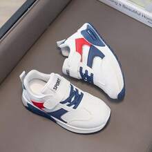 1 par de zapatos deportivos de moda 2026, zapatos casuales estilo universitario para niños, adecuados para todas las estaciones - Azul - Ver 5