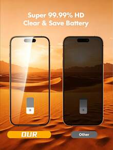 NNBILI 7Pcs 9H High Definition Transparent Full Screen Tempered Glass Screen Protector With Auto-Alignment Installation Tool, Dust-Free, Bubble-Free, Anti-Fingerprint, Anti-Drop, Anti-Shatter, Compatible With IPhone 18/18 Pro/18 Pro Max/17/17Pro/17Pro Max/17Air/16/15/14/13/12/11/X/XS/XR/XS Max Full Series - Clear - View 8