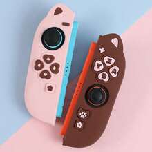 IINE 可愛彩色矽膠 Switch2 Joypad 搖桿套，防滑軟橡膠搖桿保護套，卡哇伊遊戲控制器保護殼，NS2 遊戲主機配件 - 查看 5