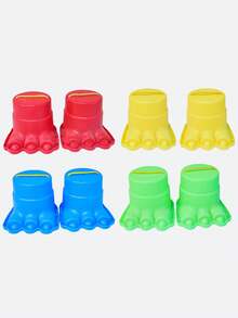 2pcs/Set - Outdoor Party Game Stilts, Sensory Integration Equipment, Balance Training, Home Outdoor Sports, Smiling Face Stilts - View 8