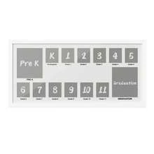 1pc Wooden Academic Year Photo Frame, 51*25cm, Graduation Frame, Graduation Gift, Minimalist Photo Frame Ornament, Home Decor Party Gift, Collection Of Academic Year Frames - Multi-color - View 9