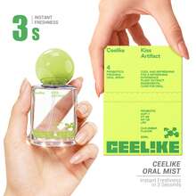 CEELIKE 益生菌口腔噴霧，檸檬口味 20ml*2，3秒清新口氣 - 藍色+綠色 - 查看 3
