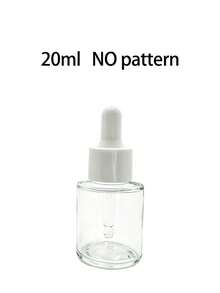 Botol Pipet Minyak Esensial Kaca Transparan Motif Pita Baru, Tersedia Ukuran 20ml/40ml, Dapat Digunakan Kembali, Cocok Untuk Pencampuran Minyak Esensial Parfum, Pengeluaran Cairan, dan Botol untuk Perjalanan - MultiWarna - View 8