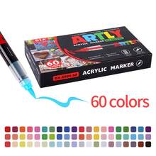 Back To School Season & ARTLY 24-320 Colors Soft Tip Acrylic Marker Set, 2.5ml Large Capacity Ink, Smart Ink Control Structure, 2-3mm Line Width, Smooth Layering, Suitable For Wood, Ceramic, Glass, Shell, Egg Surfaces, Water-Based Pigment Pens, Versatile For Detail Outlining And Large Area Filling, Ideal For Stone Painting, Handmade DIY And Artistic Creation. - Multicolor - View 15