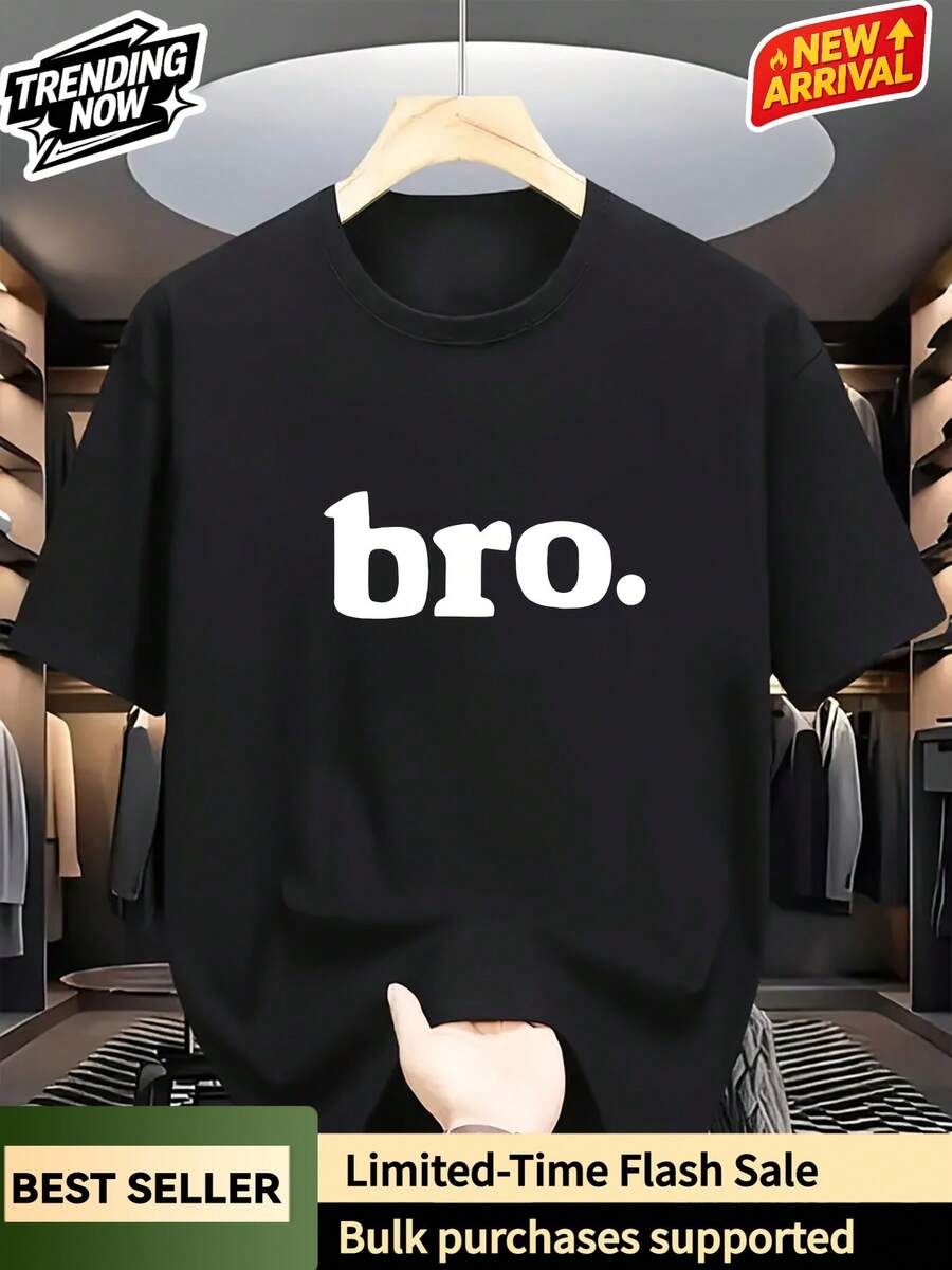 Men T-Shirts - Black - View 1
