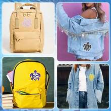 Colorful Graffiti Cartoon Turtle Iron-On Embroidered Patch, Suitable For Clothes, Bags And Shoes - Multicolor - View 7