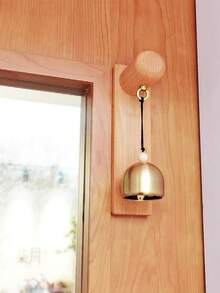1/2/5pcs Store Doorbell, Magnetic Wooden Door Chime, Rings Upon Opening, Suitable For Coffee Shop Glass Doors, Store Entrances, Housewarming Gift - Black - View 13