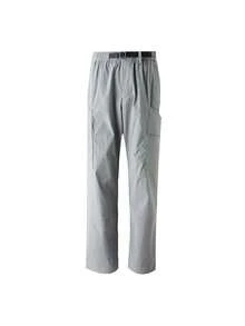 Under Armour Men's Solid Color Pleated Casual Versatile Daily Travel Sports Long Pants - Clay Green - View 1
