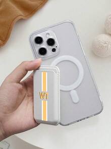 客製化姓名磁吸卡夾手機殼，客製化手機卡套，相容多款手機型號，卡槽設計，多色多款可選，可收納信用卡、交通卡、身分證，送給親友的理想禮物 - 彩色 - 查看 8