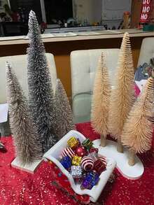 60/12pcs/Pack Colorful Gift Boxes Christmas Decorations, Mini Hanging Ornaments Christmas Tree Decor, Multi-Color Foil Surface Mini Box Decorative Props, Laser Candy Box Pendant, Christmas Tree And Party Favors, Home Gift Box Decoration - Multiple Styles - View 10