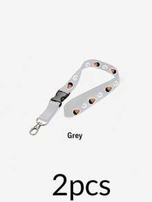 Custom Photo Id Badge Lanyard, Personalized Initial Neck Strap, Stylish Party & Office Accessory, Customized Name Holder, Customizable Picture Keychain Lanyard, Birthday, Team Event, Wedding, Christmas, Graduation, Employee Appreciation Gift - Style a - View 36