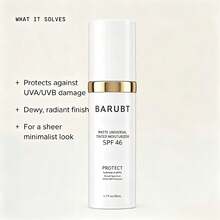 BARUBT Universal Tinted Moisturizer Combines Lightweight Hydration With A Natural-Looking Tint For An Effortless Everyday Beauty Routine. - Matte Color - View 9