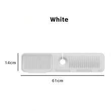 1pc Absorbent Kitchen Faucet Drip Tray, Waterproof Splash Guard Countertop Water Collector, Kitchen Sink & Bathroom Vanity Protector, Multi-Purpose Sponge & Soap Storage Mat, Halloween Home Essential - A - View 15