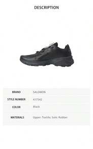 Salomon Speedcross 4 Men's Trail Running Shoes 417542 - Black 417542 - View 7