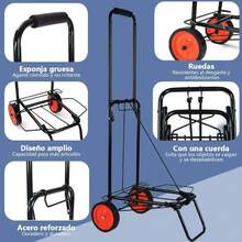 Portable Shopping Carts - Black - View 6