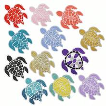 Colorful Graffiti Cartoon Turtle Iron-On Embroidered Patch, Suitable For Clothes, Bags And Shoes - Multicolor - View 8