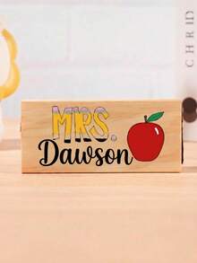 Personalized Teacher Whiteboard Eraser With Marker, Customized Blackboard Eraser For Preschool Teacher Appreciation Gift, Personalized Thank You Cards, Back To School - Multicolor - View 17