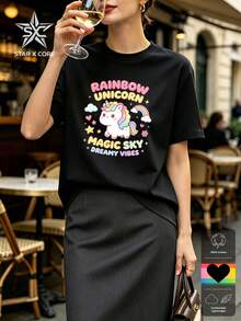 Women T-Shirts - 黑色 - 查看 3