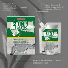 2-In-1 Waterproof Sealant, Covers Wall Tiles, Roof And Small Cracks, Clean And Beautiful Appearance/Waterproof Glue - A - View 3