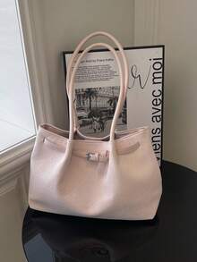 Women's Shoulder Crossbody Bag - Elegant Fashion Luxury Style, Exquisite Design, Multi-Compartment Functional, Versatile For Commute And Casual, Best Gift Choice For Women, Effortlessly Elevate Daily Outfit Style - Pink - View 1