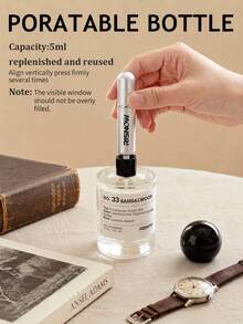 Woody Leather Sandalwood Scent, Similar To LLS 33,RISNOW NO.33 Sandalwood Unisex Perfume Gift Set,50ML,Long Lasting 8 Hours,Violet,Cedar,Amber,Ideal Gift For Halloween Thanksgiving Christmas New Year - 木質香調 - 查看 3