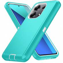 防震、防刮、全包式保护手机壳，耐用三合一保护套，适用于、Galaxy、荣耀及其他智能手机 - 水藍白 - 查看 44