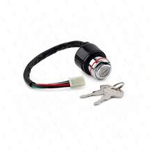 New 4-Wire ATV Ignition Switch + Key Set For Suzuki GN 125 Scooter, Universal Motorcycle Ignition Switch Key - Electric Door Lock - View 7