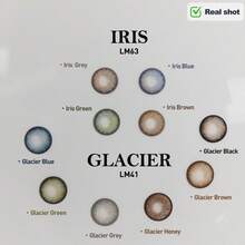 Lalens 冰川灰柔和漸層灰色放大隱形眼鏡 1 對 6 個月佩戴 DIA 14.50MM BC 8.6MM 放大亮眼自然貼合無縫瞳孔融合圓形隱形眼鏡 適合阿拉伯穆斯林女性 - Crush Grey - 查看 7