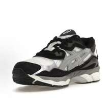 ASICS Gel-NYC Sneakers - Authentic Unisex Retro Lifestyle Running Shoes | Viral 2026 Sportstyle Urban Trainers | Premium Gel Technology Cushioning | Durable Suede & Mesh Performance Footwear | Classic Comfort Daily Sneakers - Light Gray Black - 查看 4