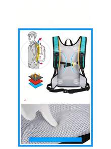 Cycling Backpack – 20-35L Water Bladder, Lightweight Hiking Bag For MTB, Trail & Outdoor Sports - Multicolor - View 7