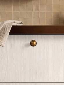 2pcs Vintage Distressed Bronze & Brushed Gold Round Ball Cabinet Pulls, Decorative Drawer Knobs With Grooved Middle Ring And Beaded Layered Round Base, Retro Luxury Furniture Hardware For Kitchen Cabinets, Wardrobes, Dressers, Closet Doors - Single-hole Washer - View 5
