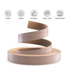 Self-Adhesive Edge Banding Tape, Wood Grain, Suitable For Door Frame Repair, Wall Crack Filling, Frame Decoration And Joint Sealing - A - View 5