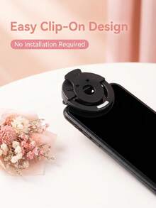 1pc Portable LED Selfie Ring Light, Fill Light, USB Rechargeable, 3 Lighting Modes, Suitable For Live Streaming, Video Conferencing, Photography, Manicure, Travel Essentials, Outdoor Camping, Phone, School Supplies, Halloween 150mAh - Round - View 12