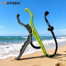 Fish Landing Grip, Fish Control Pliers, Plastic Floating Fish Holder, Fish Gripper, Fish Landing Tool, Fishing Tackle - Square-head Orange and Black Fish Gripper - View 8