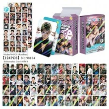 124pcs Laser Card Album Card Peripheral 2026SEASON Flash Card Star LOM, Photocard, Photo Cards, Arirang, Bts21 Accessories, Bangtan, Photo Card, Photocard - A - View 3