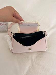 Women's Shoulder Crossbody Bag – Elegant Fashion Luxury Style, Exquisite Design, Multi-Compartment Functional, Versatile For Commute And Casual Wear, Perfect Gift Choice For Women, Effortlessly Elevate Your Daily Outfit Style - Pink - View 4