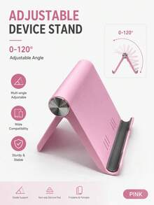1/2pcs Foldable Portable Phone Stand, Premium ABS Desktop Stand, Adjustable Angle Universal Stand, Multi-Angle Foldable Desktop Support, Compact Lightweight Pocket Size Design, Suitable For All Smartphones And Tablets, Stable Anti-Slip Desktop Storage, Office Home Daily Essential, Portable Travel Desktop Phone Stand Accessory - Promotional Price - View 25
