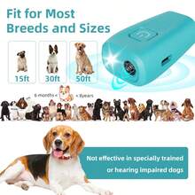 Stop Unnecessary Barking Immediately, Use This Automatic Ultrasonic Dog Repeller, Battery Operated, Mini Ultrasonic Dog Repeller, Portable Anti-Dog Bite, High Power Barking Deterrent - Multicolor - View 2