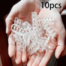 10 Pieces Of 5-Hole Ring Binders, Snap Rings, DIY Detachable Coil Binding Rings, Ring Folders, And Ring Binder Accessories. - 5-hole - View 13