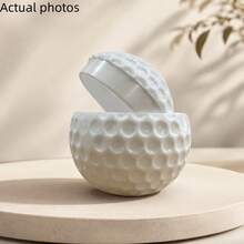 1/3/6pcs Golf Ball Shaped Glass Cups With Lids, Fun Sports Themed Gift For Men, Reusable, Shatter-Resistant, 1.5oz Capacity Each, Suitable For Travel, Holidays, Golf Enthusiasts And Outdoor Camping - Multicolor - View 11