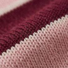 Girls Striped Knit Polo Sweater, Long Sleeve Casual Pullover Top For School, Daily Wear, Weekend & Autumn Winter - Multicolor - View 9