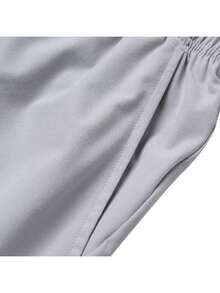 Skechers Men's Woven Shorts Comfortable Minimalist Casual Sports Shorts P226M208-02VP - Dawn Blue Gray - View 8