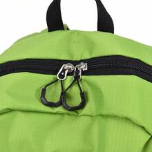 Outdoor Colorblock Lightweight Waterproof Travel Hiking Backpack, Unisex Casual Sports Functional Backpack - Green - View 9