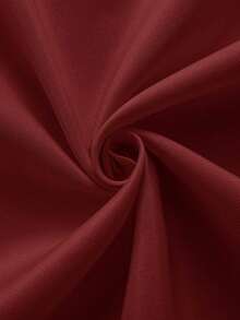 1pc Rectangular Tablecloth Suitable For Buffet, Holiday Party, Dinner, Wedding And Baby Shower Home Decor Solid Color Tablecloth For Home Use - Rectangular Tablecloth Fabric - Red - View 9
