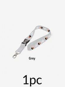 Custom Photo Id Badge Lanyard, Personalized Initial Neck Strap, Stylish Party & Office Accessory, Customized Name Holder, Customizable Picture Keychain Lanyard, Birthday, Team Event, Wedding, Christmas, Graduation, Employee Appreciation Gift - Style a - View 9
