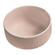 Bowl Cerâmica 750ml Rosa Cumbuca Tigela 15cm - Rosa - Visão 2