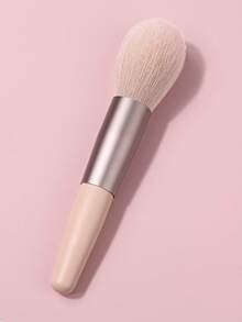 Professional Fluffy Blush Brush,Anti-Flying Powder Skin-Friendly Bristles For Blush Bronzer Highlight Application - Apricot - View 5