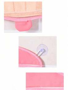 1pc Children's Bath Toy Storage Bag, Baby Bathroom Hanging Organizer Bag, Nursery Storage Organizer Bag, Suction Cup Only Adheres To Smooth Surfaces (Not Suitable For Frosted/Uneven Surfaces), Will Slip Off When Wet - Multicolor - View 8