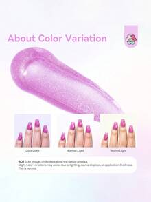 SAVILAND One Step Eye Gel Nail Polish Pen 3 In 1 Base Color Top Coat Twist Pen Easy Application Portable Nail Art Home Salon Gift - Multicolor - View 6