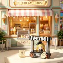 Cartoon Realistic Food Toy Bread Miniature Baking 4-Color Coffee Truck, Miniature Scene DIY Decoration Accessories, Dollhouse Ornament, Display Model, Photography Prop, Scene Arrangement Prop - Multicolor - View 8